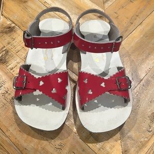 Hot pink Salt Water Sweetheart Sandals Toddler 10